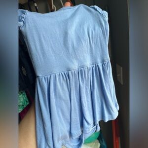 12-18 Kyte twirl with bodysuit, periwinkle color